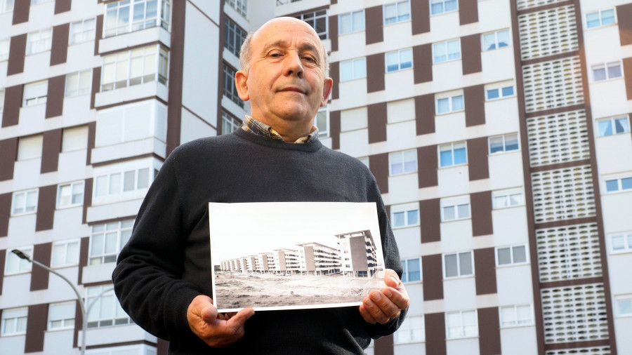 San Valentín, el barrio “rojo” que nació en la grada de Astano para ser la octava parroquia de Fene