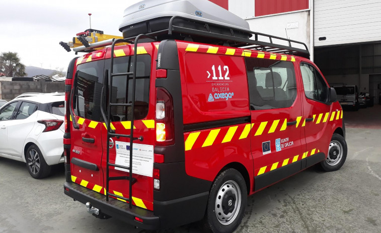 Calcinada por completo una vivienda de Ortigueira por un incendio