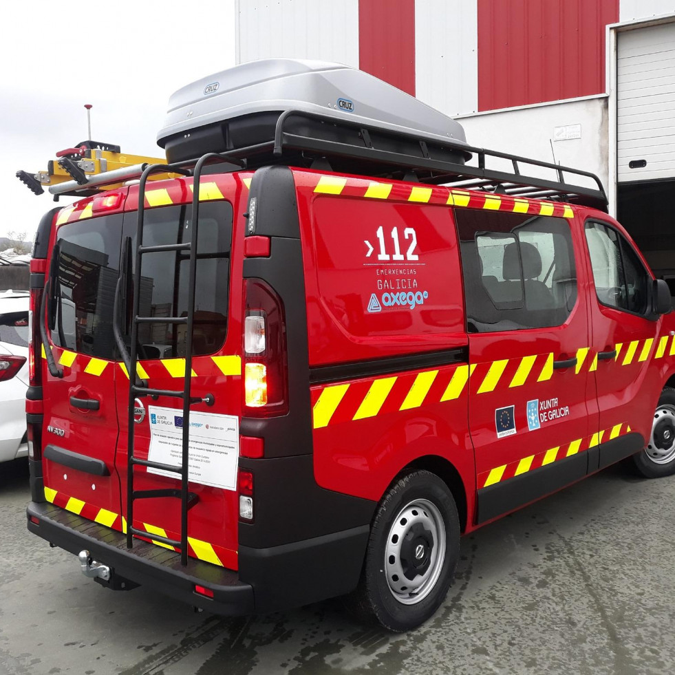 Calcinada por completo una vivienda de Ortigueira por un incendio