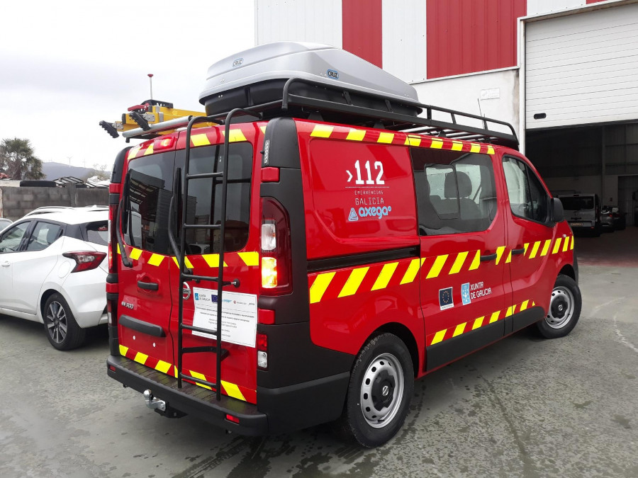 Calcinada por completo una vivienda de Ortigueira por un incendio