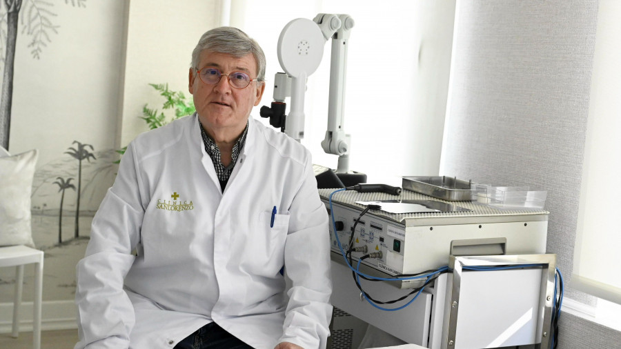 Santiago Oliván, el "doctor milagro" de Ferrol: "La microcirculación está detrás de muchas patologías del dolor"