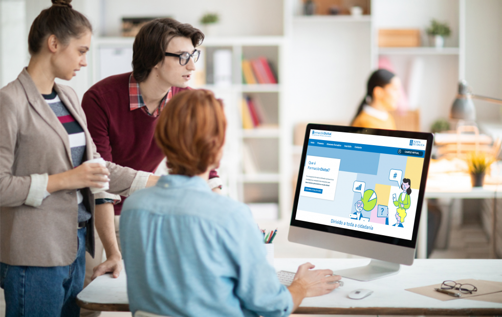 Los jóvenes gallegos refuerzan sus competencias digitales con Formación Dixital