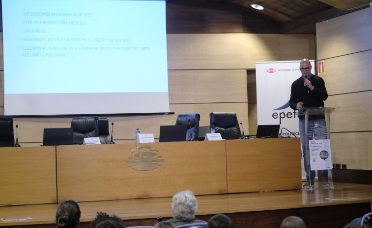 Cómo diseñar un yate, desde pequeñas embarcaciones a barcos de gran eslora, objeto de una charla en Ferrol