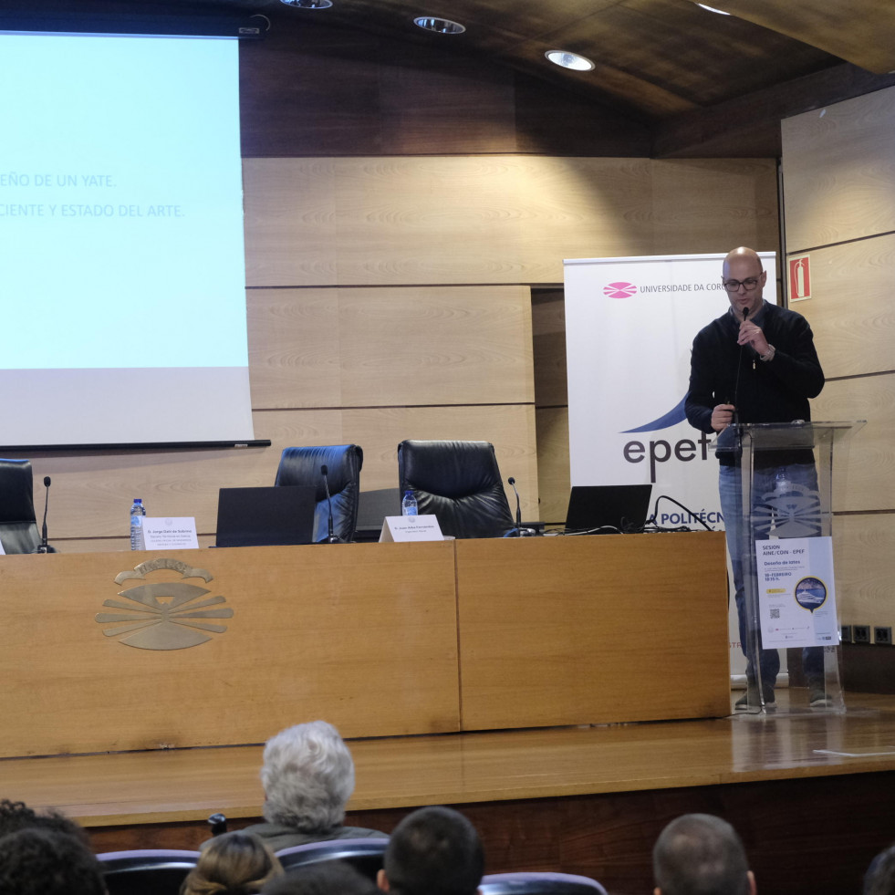 Cómo diseñar un yate, desde pequeñas embarcaciones a barcos de gran eslora, objeto de una charla en Ferrol