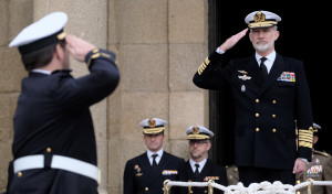 Mañana real en la ciudad naval: las imágenes de la visita de Felipe VI a Ferrol