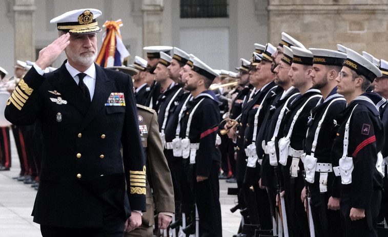 Las seis horas de Felipe VI en Ferrol