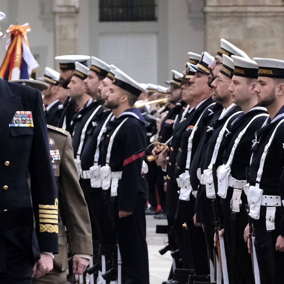 Las seis horas de Felipe VI en Ferrol