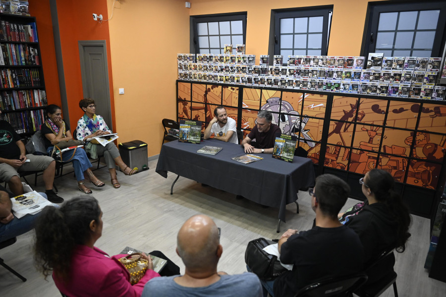 Metrópolis Cómic da la bienvenida en Ferrol a la obra de Xabier Cano Carteret “La bailarina”