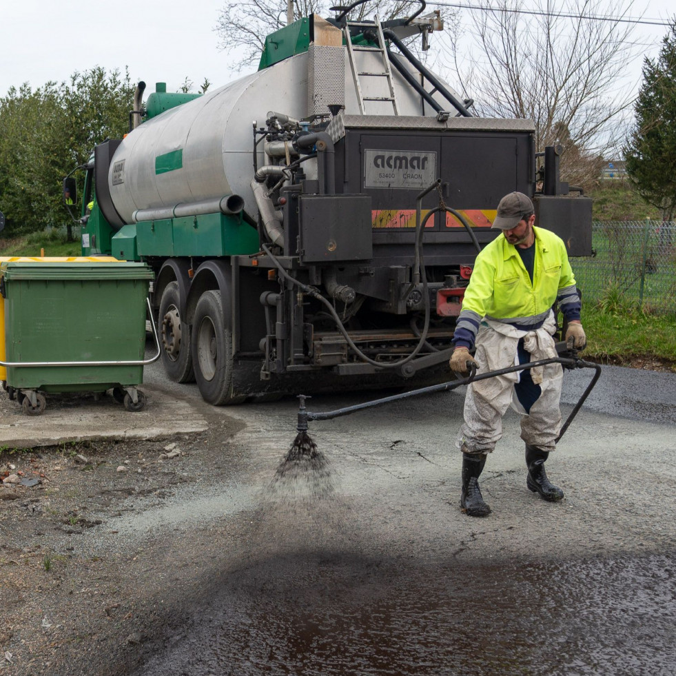 San Sadurniño finaliza las obras de mejora en nueve caminos y pistas con fondos provinciales