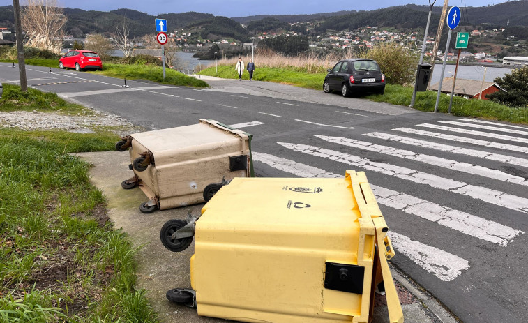 Ferrolterra vivió una jornada de temporal con fuertes vientos y lluvia pero sin incidencias