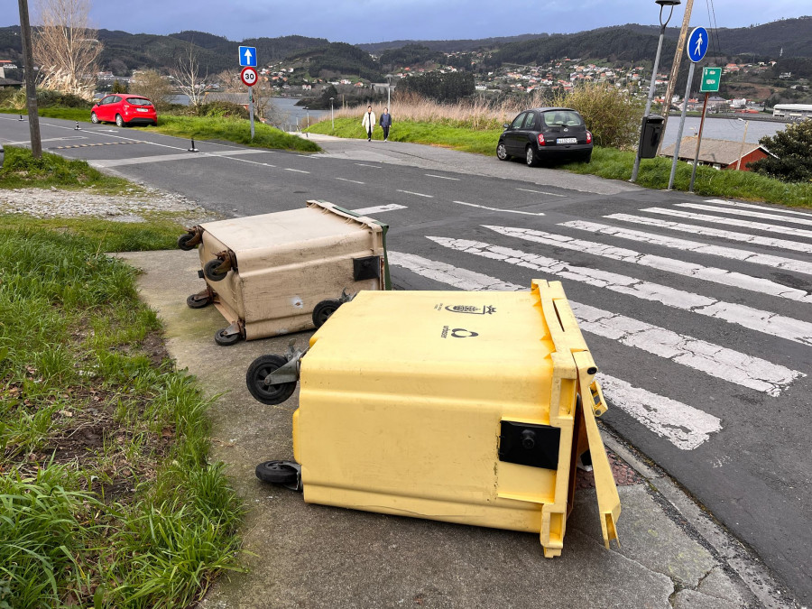 Ferrolterra vivió una jornada de temporal con fuertes vientos y lluvia pero sin incidencias