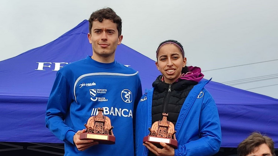 Martín Barreiro y Lamyae Himi, sin rivales en el Trofeo Joaquín Romero en Covas