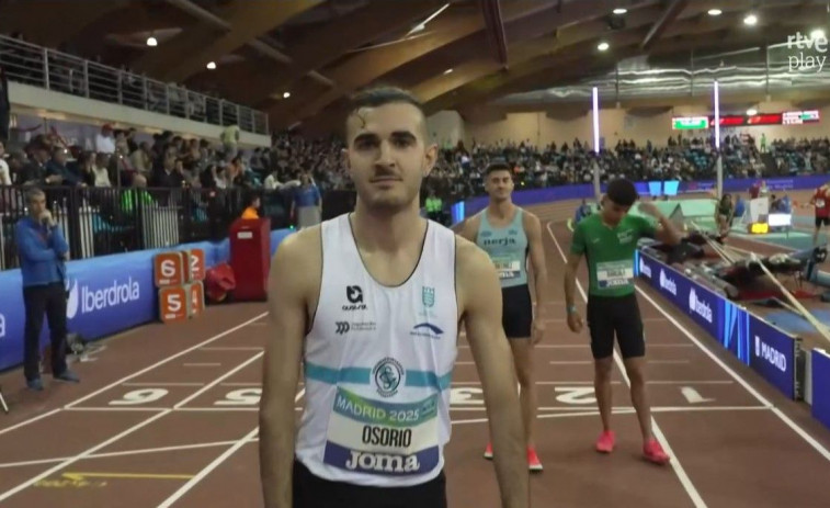 Un valiente Pedro Osorio dinamita la tercera manga de 800 en el Nacional y pasa a la final