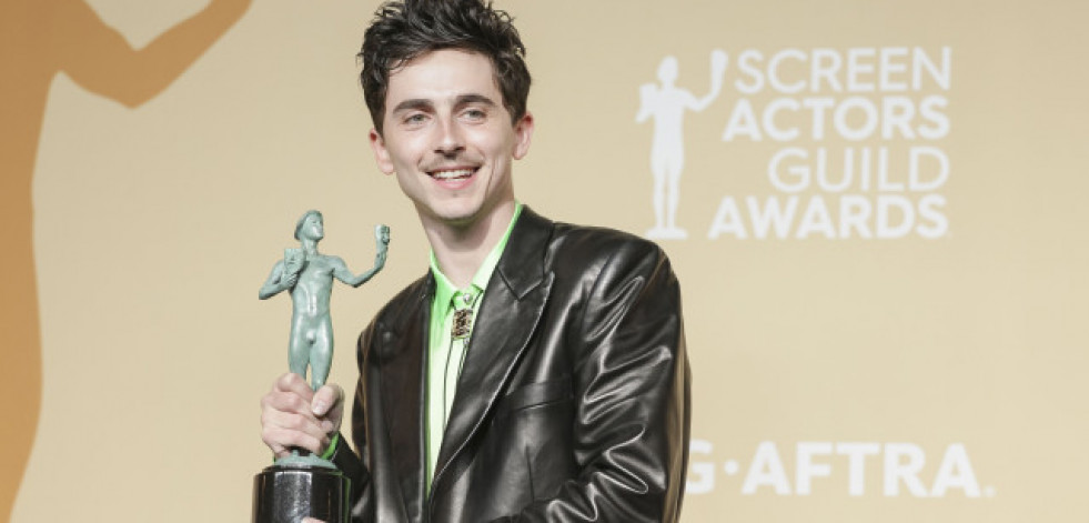 La película ‘Cónclave’ y Timothée Chalamet dan la sorpresa en los premios del Sindicato de Actores