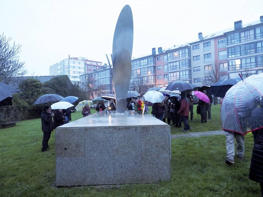 El monumento a las víctimas del franquismo de Ferrol cumple un año