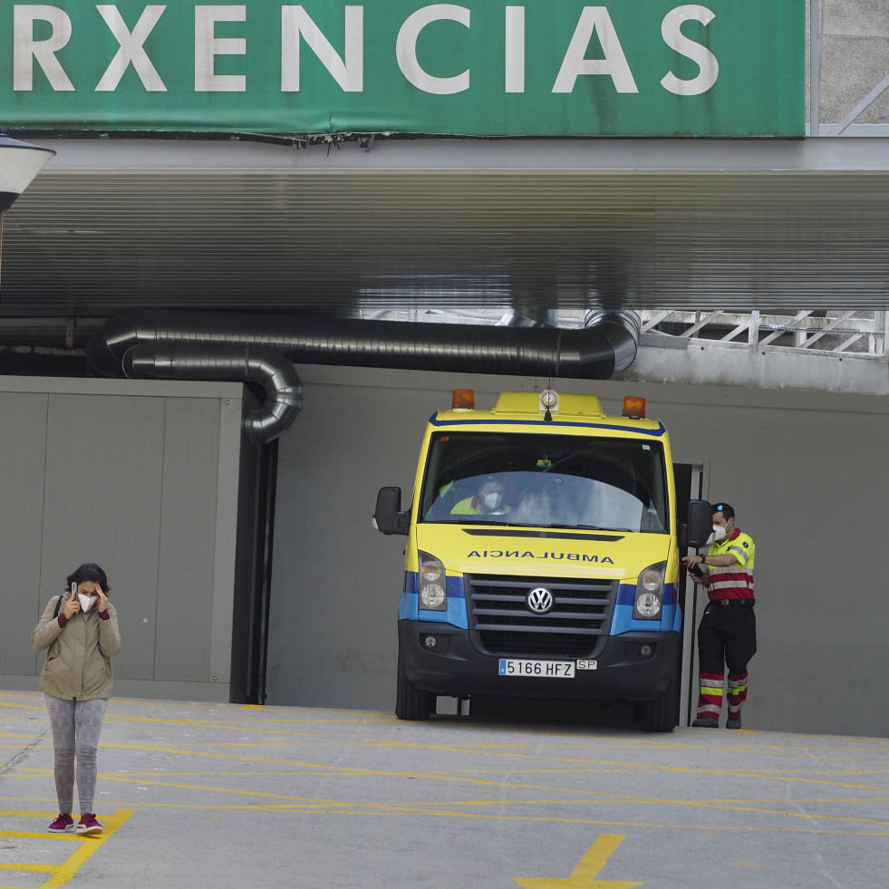 El 061 asiste a una conductora con una crisis de ansiedad en Ortigueira