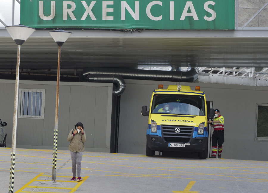 El 061 asiste a una conductora con una crisis de ansiedad en Ortigueira