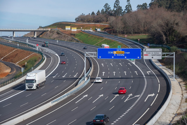 Salida ap9 cidade da cultura santiago compostelaautopista