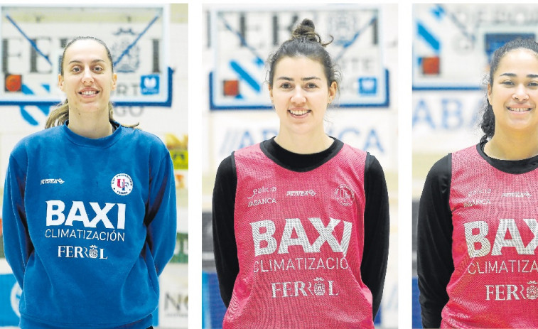 Mestres, Pospíšilová y Morro: Las reinas magas del Baxi Ferrol