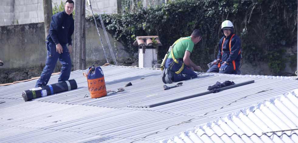 Malestar por la falta de seguridad en las obras del centro de salud de Neda