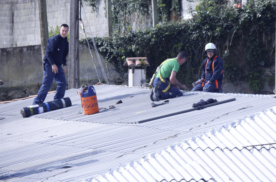 Malestar por la falta de seguridad en las obras del centro de salud de Neda