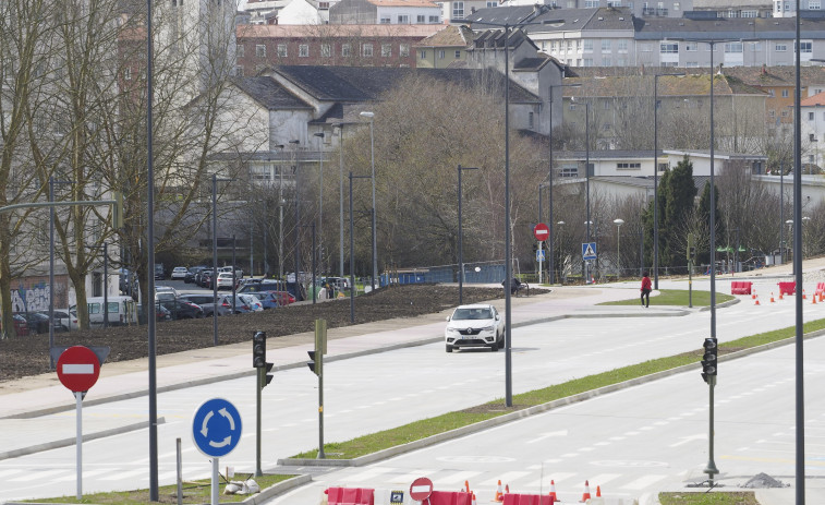 El nuevo bulevar de As Pías abrirá su primer tramo en Semana Santa