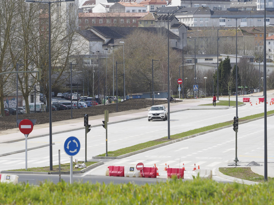 El nuevo bulevar de As Pías abrirá su primer tramo en Semana Santa