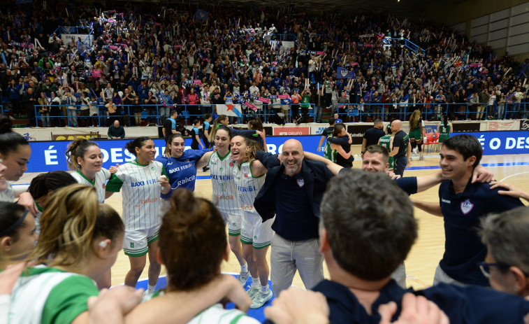 Tiembla Europa, el Baxi Ferrol ya está en semis: las mejores imágenes del partido contra el Dinamo Sassari