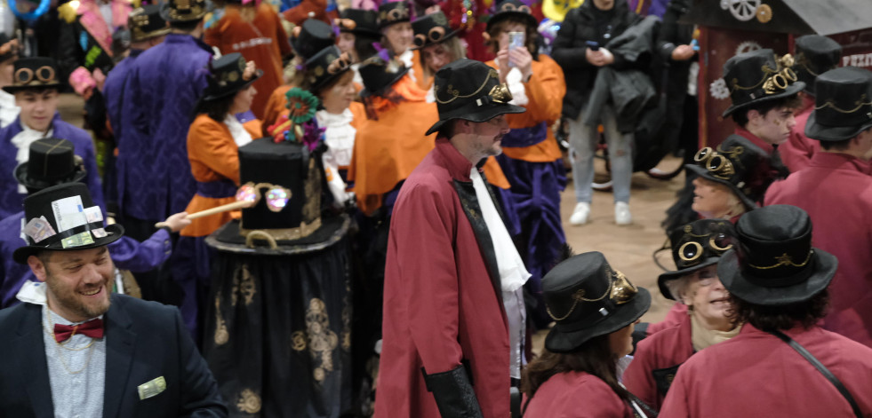 O Entroido en Neda continúa cunha gran festa infantil e queima do meco