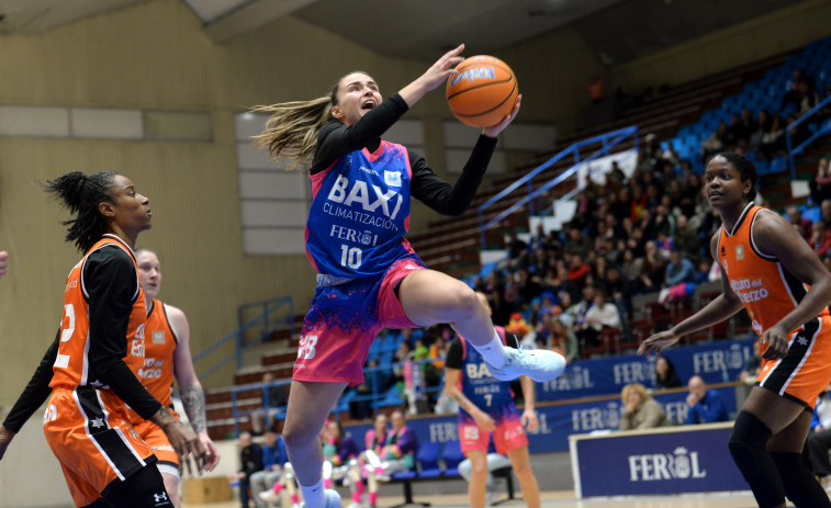 Baxi Uni Ferrol contra Valencia: el partido en imágenes