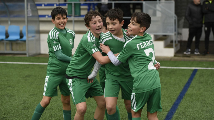 La cantera local sub 11 y sub 13 inicia en Pontevedra el Gallego por selecciones comarcales