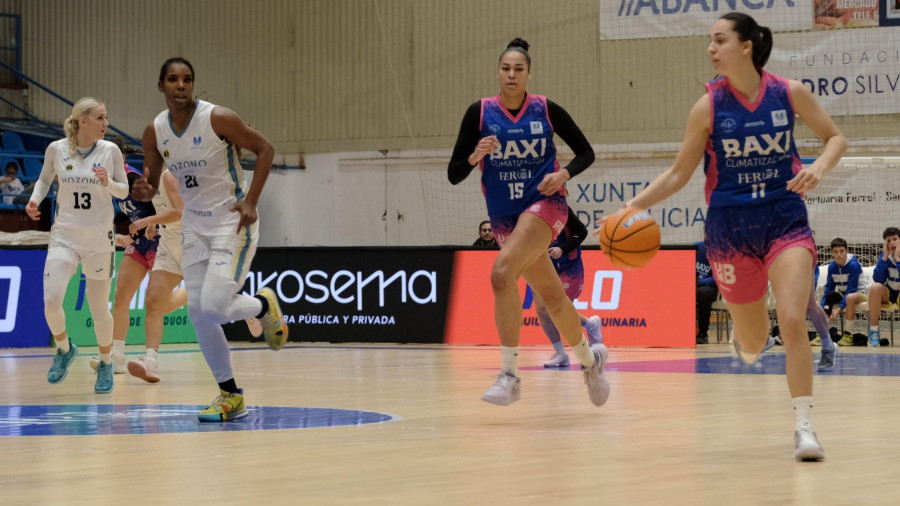 Blanca Millán, jugadora del Baxi Ferrol: "Nos hemos ganado el respeto de todos los equipos"