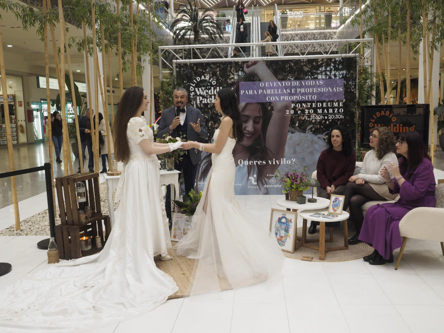 Los preparativos de boda unidos a la solidaridad en el WeddingPack Solidario de Pontedeume