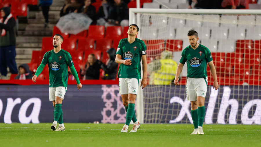 Miedo y dolor del Racing de Ferrol en Granada (3-0)