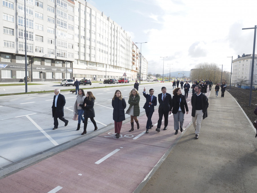 Los vehículos ya vuelven a circular entre Porta Nova y A Trincheira