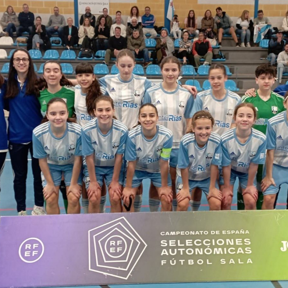 Laura Grandal y Daniela Feal se quedan en semifinales en el Campeonato de España sub 14