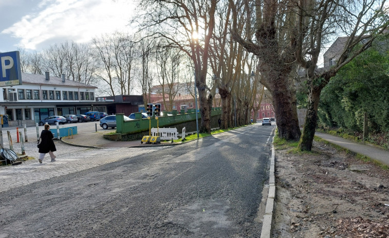 El aglomerado de la avenida Compostela de Ferrol, a punto de comenzar