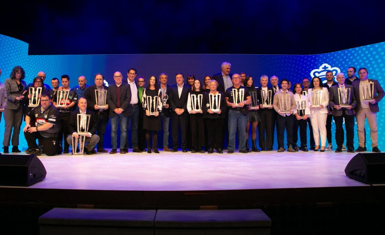 Dolores López, el Pantín Classic y el Baxi Ferrol premiados por la Deputación da Coruña