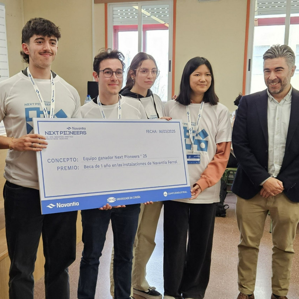 “Los P4tos Fantásticos” gana el Hackathon Navantia Next Pioneers