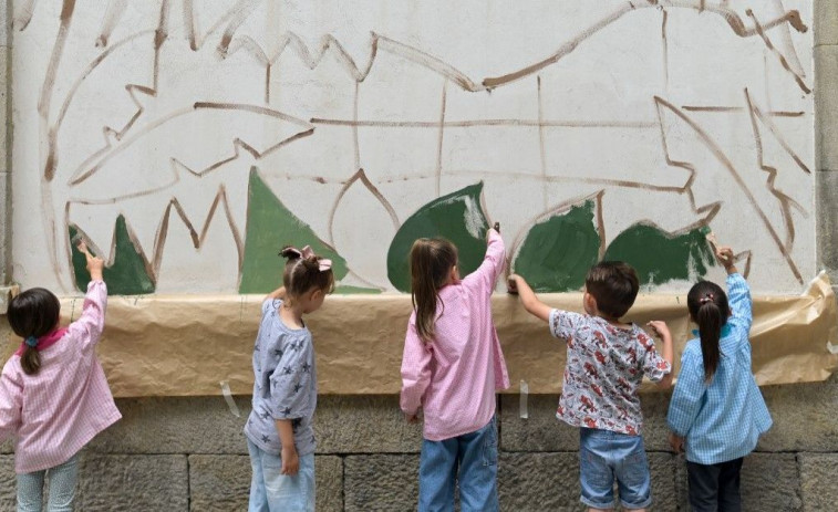 “Plantando árbores con pinceis” llegará al colegio Valle Inclán la próxima semana