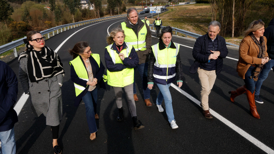 La nueva vía de acceso al polígono de Río do Pozo abrirá este miércoles