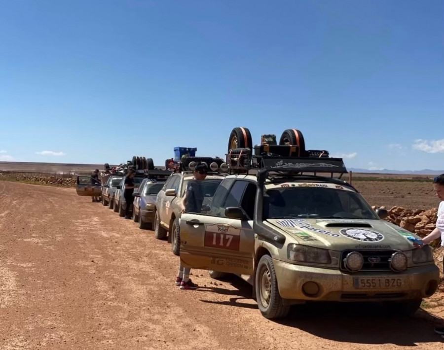 Los cocineros de Bacelo cambian fogones por un raid por el desierto africano