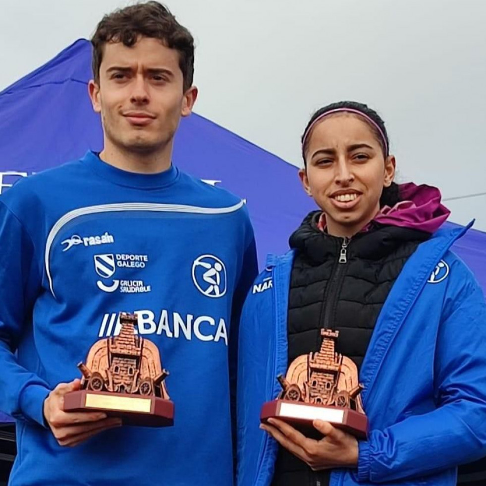 El fenés Martín Barreiro, plata gallega sub 23 y billete para el Nacional de trail