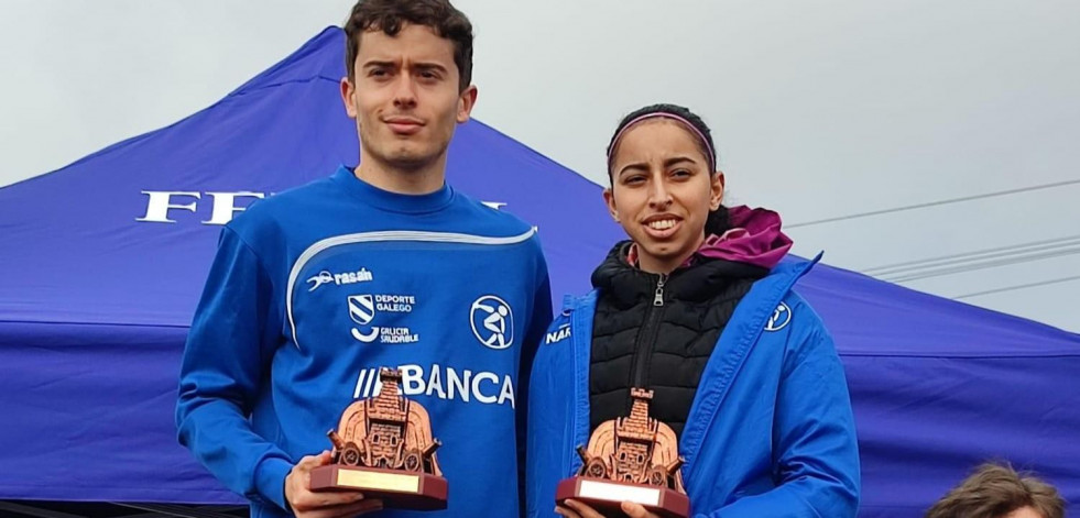 El fenés Martín Barreiro, plata gallega sub 23 y billete para el Nacional de trail