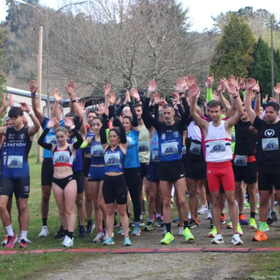 Andrea Díaz y Jorge Puig ganan en la Carreira de San Xosé de As Pontes