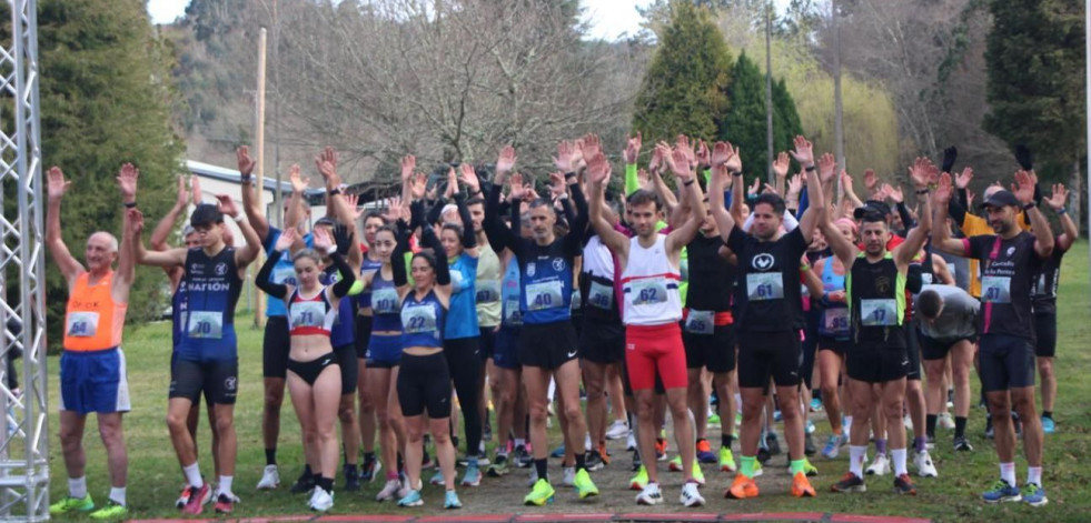 Andrea Díaz y Jorge Puig ganan en la Carreira de San Xosé de As Pontes