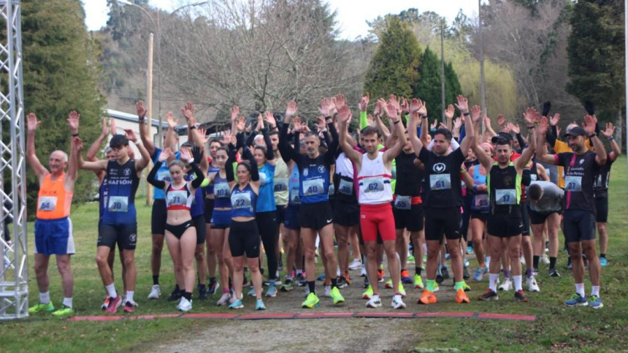 Andrea Díaz y Jorge Puig ganan en la Carreira de San Xosé de As Pontes