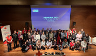 Las imágenes de la gala anual de Cruz Roja Ferrol, con presentación de cuentas y homenaje a voluntarios y socios