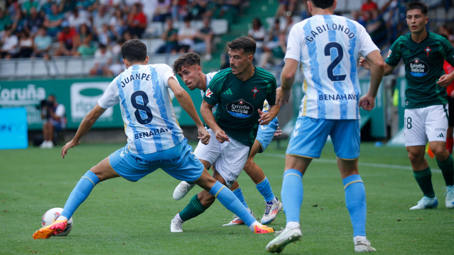 El Racing de Ferrol, a pescar ante un Málaga huérfano de Cordero