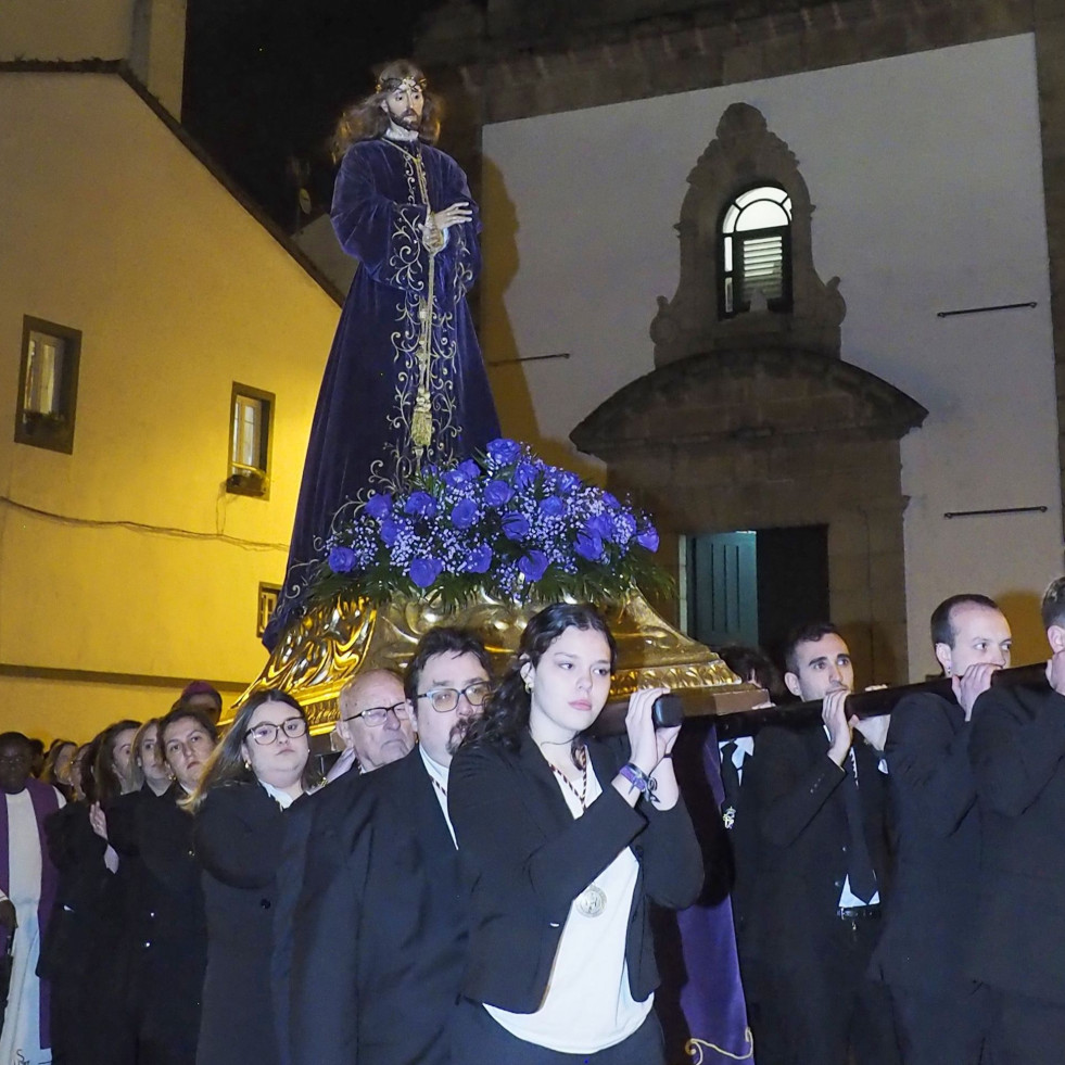 La Semana Santa de Ferrol da sus primeros pasos este 2025 con el Via Crucis de la Junta